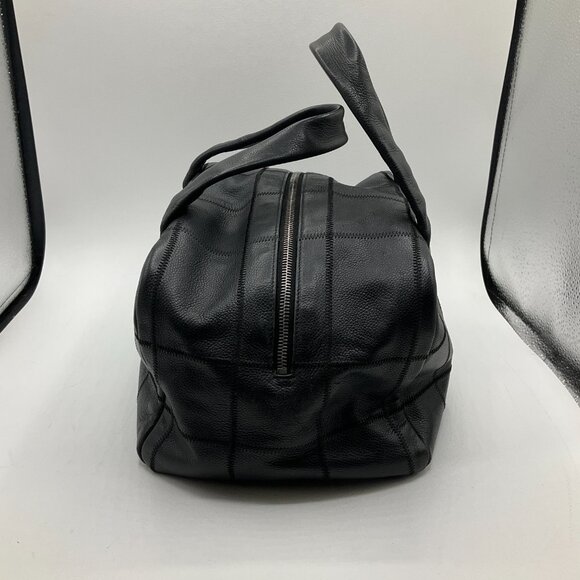 Chanel Choco Bar Caviar Leather Black Handbag Purse - Picture 4 of 13